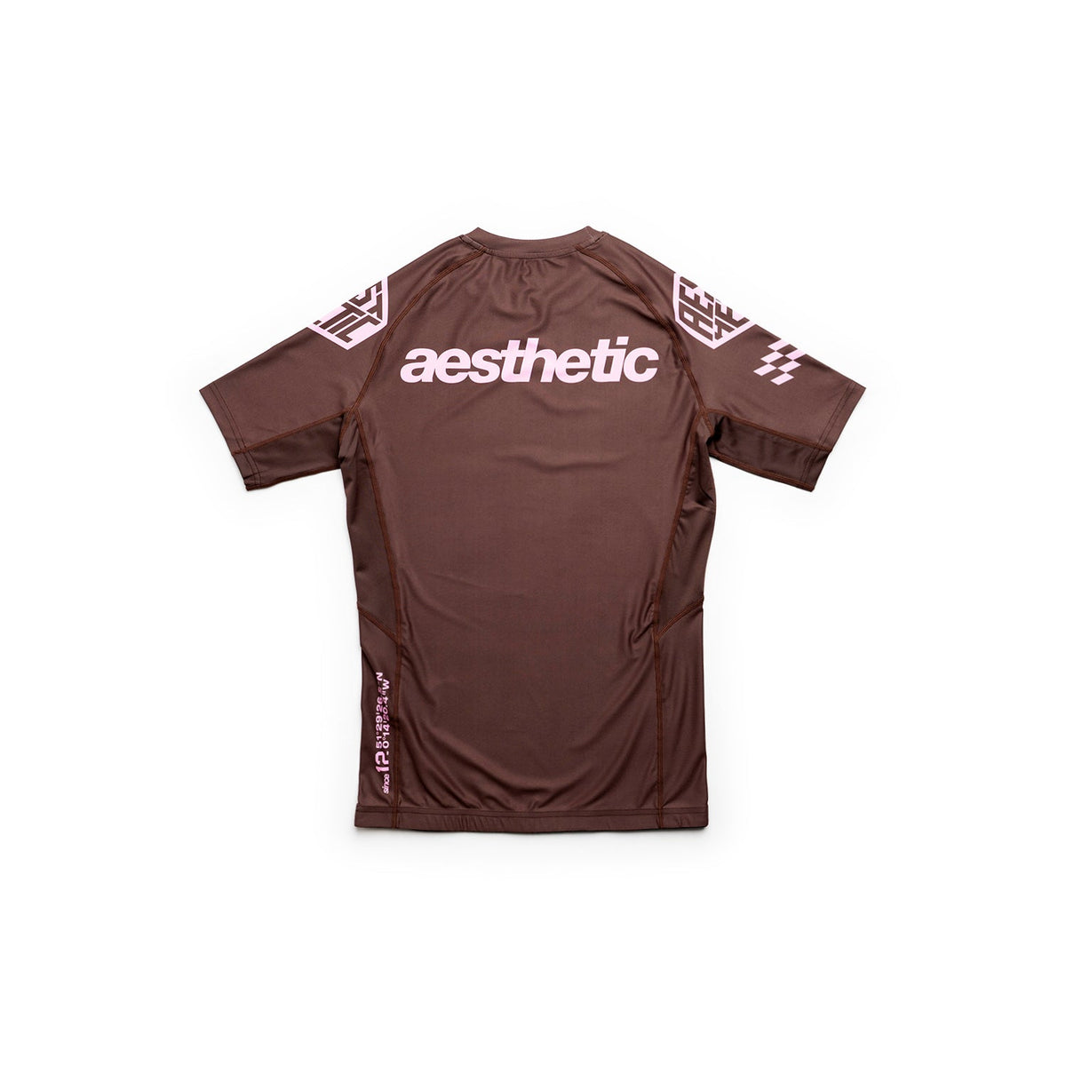 Axis Short Sleeve Rashguard (Chestnut Brown)
