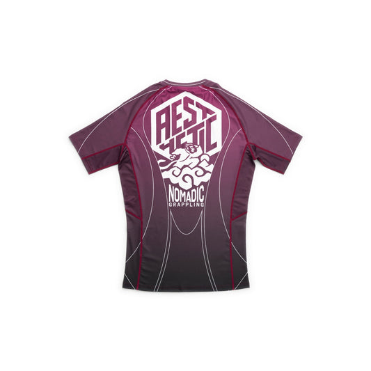 'Merlot' ADCC 2026 Jozef Chen Short Sleeve Rashguard