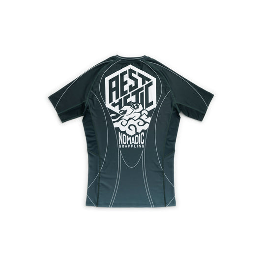 'Petrol Blue' ADCC 2026 Jozef Chen Short Sleeve Rashguard