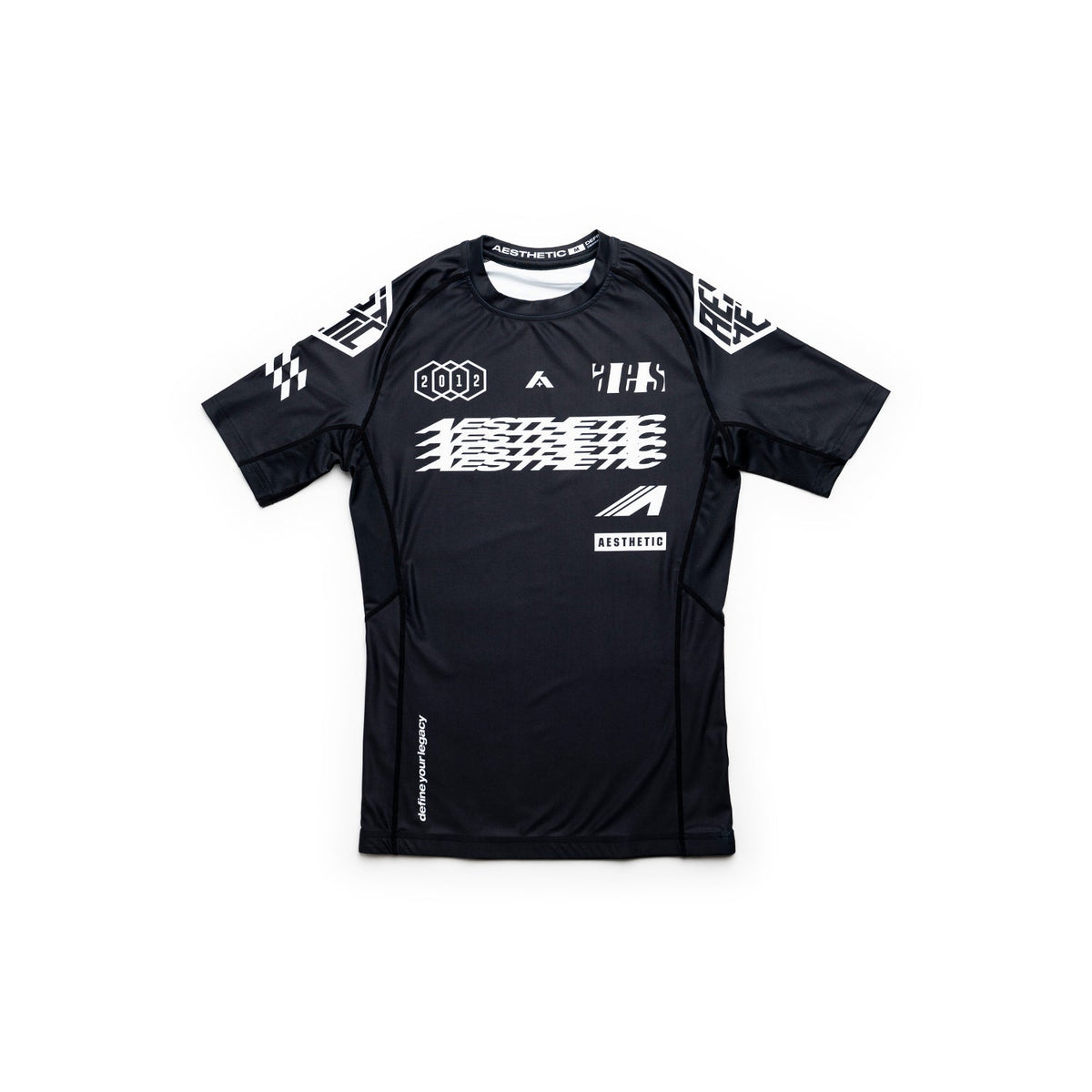 Axis Short Sleeve Rashguard (Black)