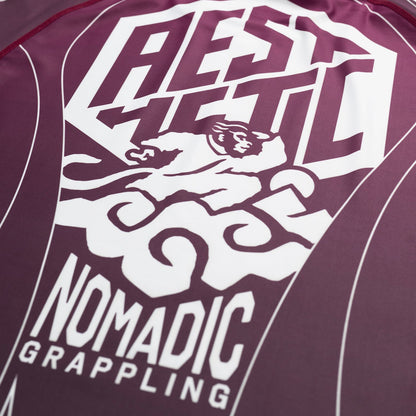 'Merlot' ADCC 2026 Jozef Chen Short Sleeve Rashguard