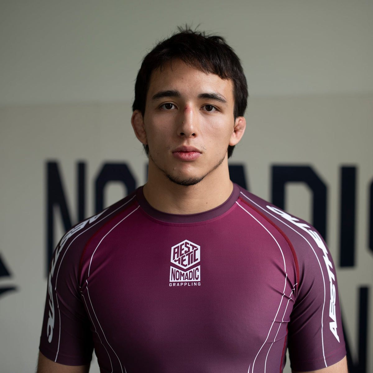 'Merlot' ADCC 2026 Jozef Chen Short Sleeve Rashguard