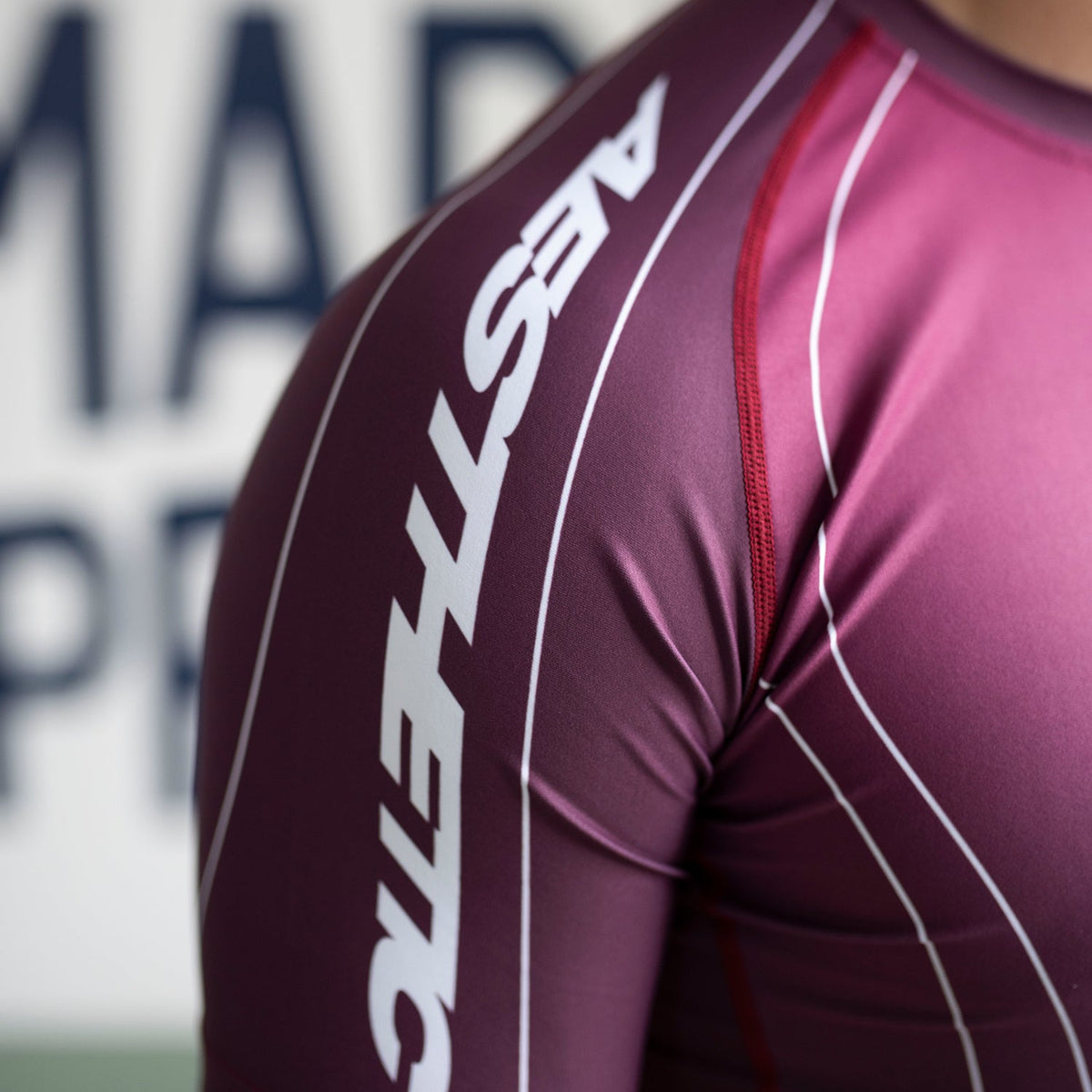 'Merlot' ADCC 2026 Jozef Chen Short Sleeve Rashguard
