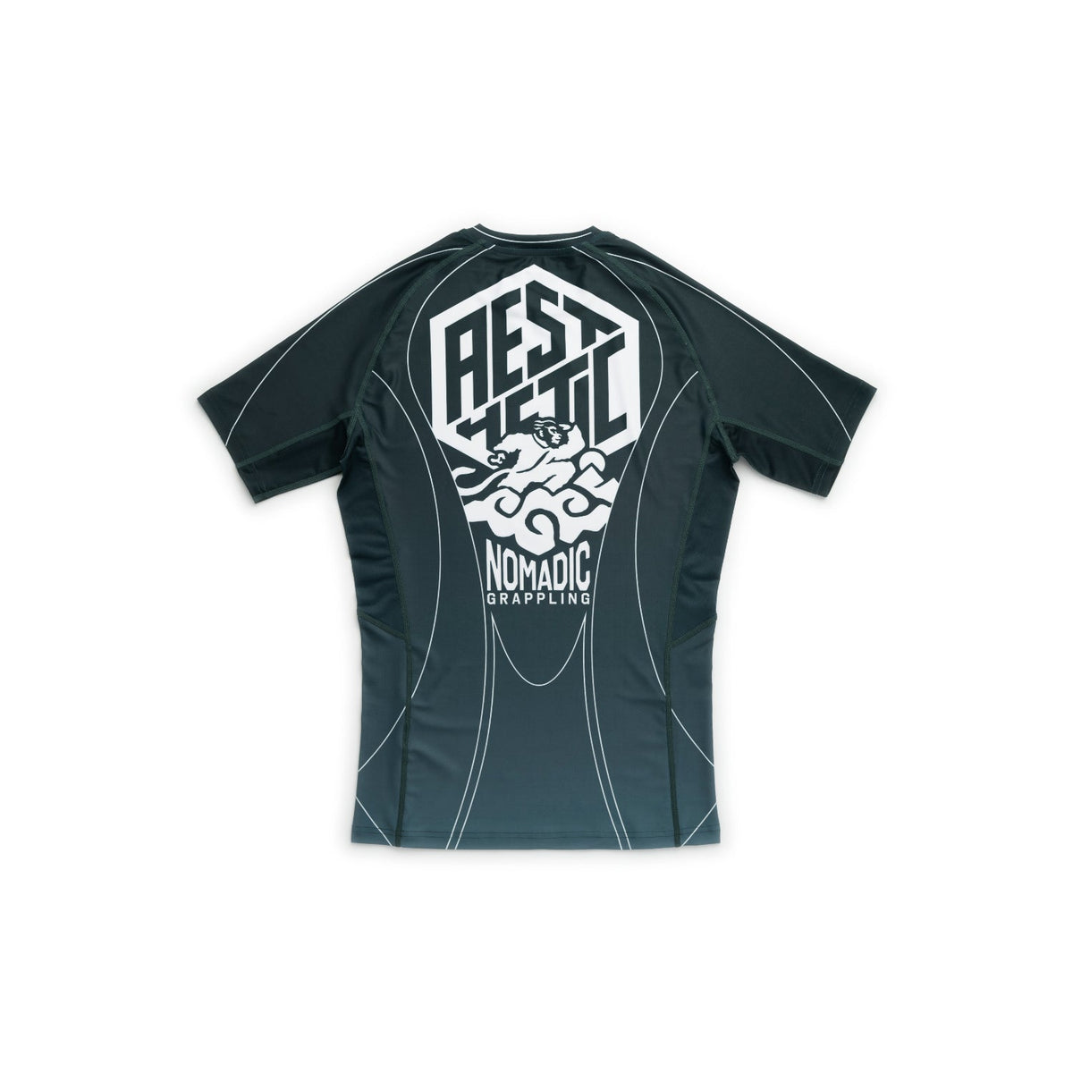 'Petrol Blue' ADCC 2026 Jozef Chen Short Sleeve Rashguard
