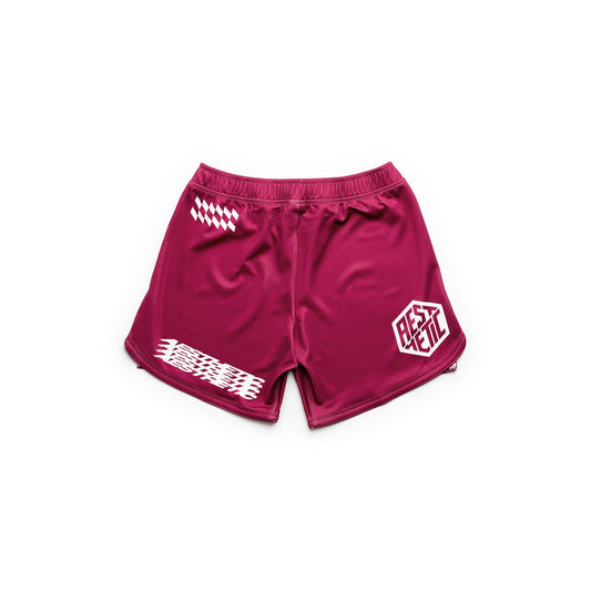 Axis Combat Shorts (Ruby Red)